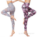 Digital Printing Yoga uwe ogologo ọkpa maka ụmụ nwanyị